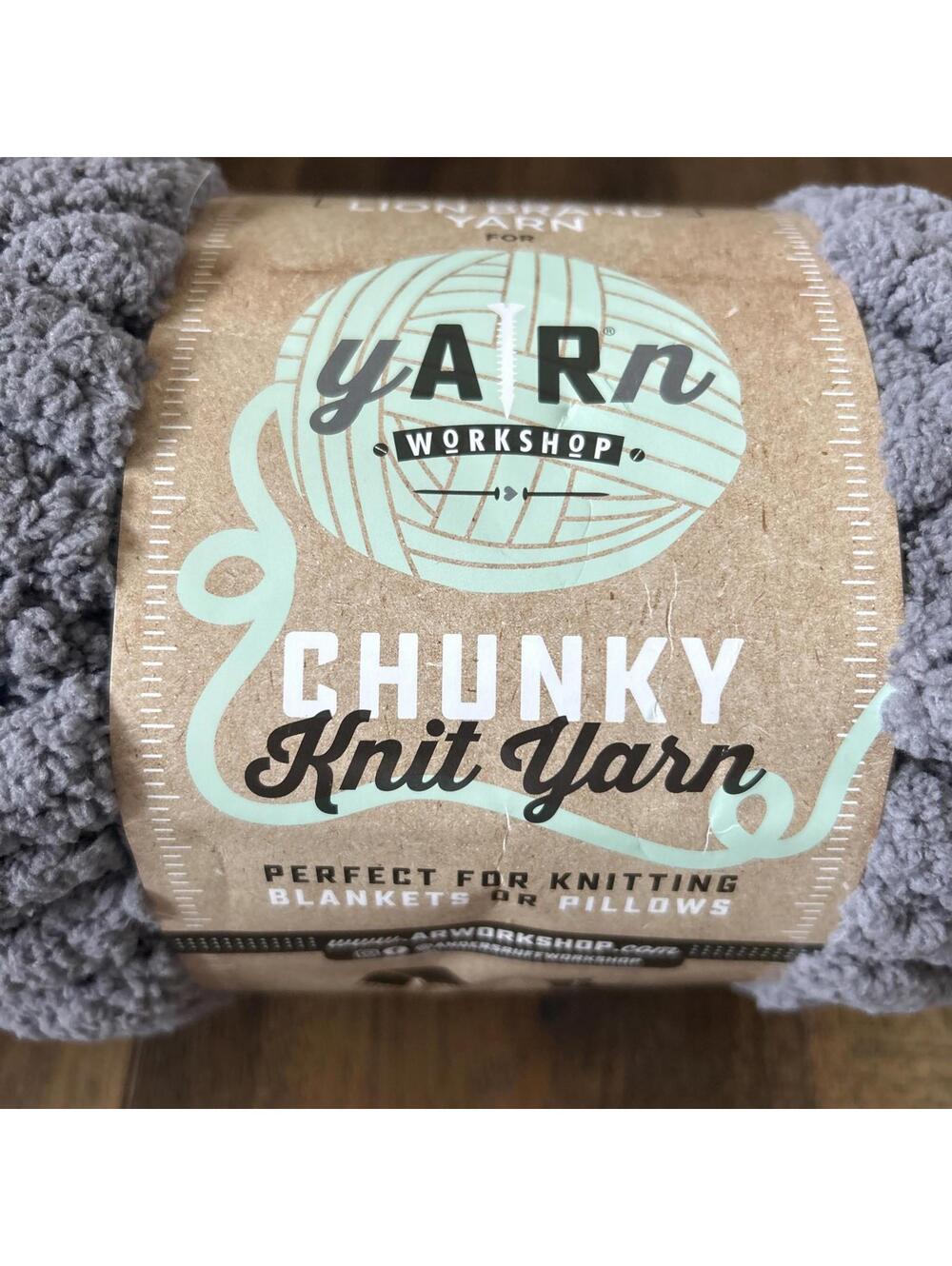 Lion Brand Yarn 951-154H  Workshop Chunky Knit Yarn, Python 7.9 Oz One Skein - Picture 2 of 7